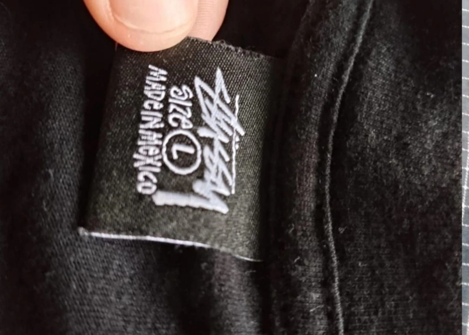 Camiseta Stussy preta – photo 3